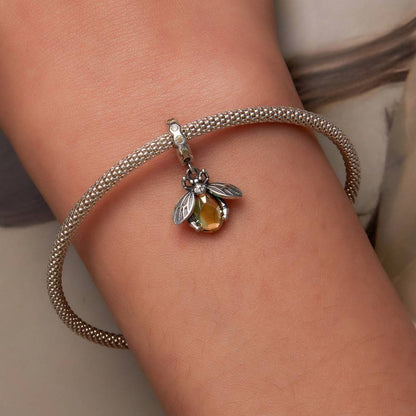 Talisman din Argint Delicate Bee