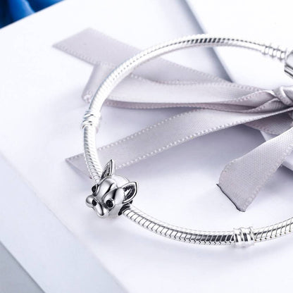 Talisman din Argint Frenchie