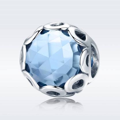 Talisman din Argint Blue Diamond
