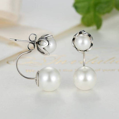 Cercei din Argint Graceful Pearl