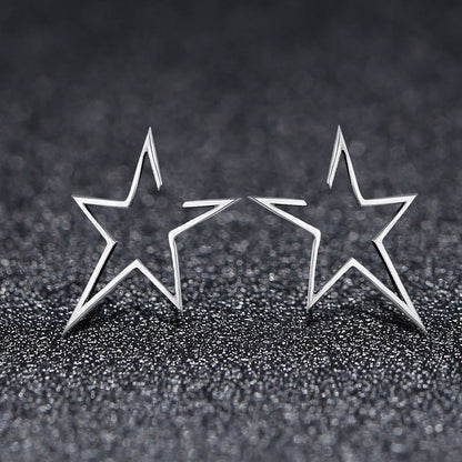 Cercei din Argint Modern Starlight