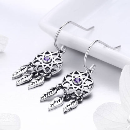 Cercei din Argint Dreamcatcher