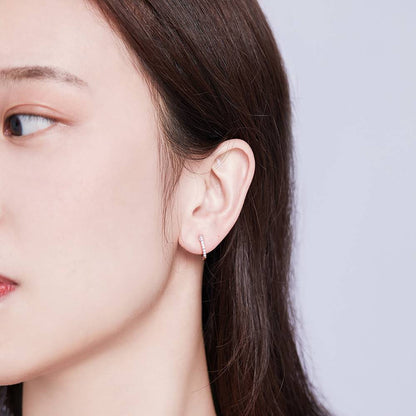 Cercei din Argint Shining Girl