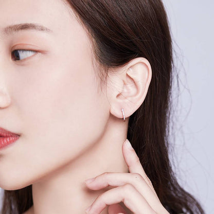 Cercei din Argint Shining Girl