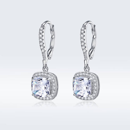 Cercei din Argint Elegant Diamonds