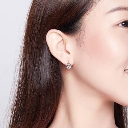 Cercei din Argint The Rose