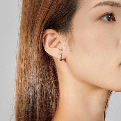 Cercei din Argint Plain Silver