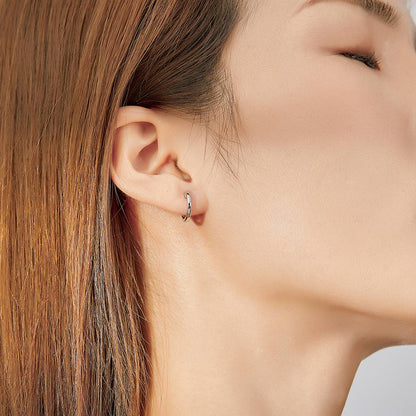 Cercei din Argint Plain Silver