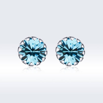 Cercei din Argint Baby Blue