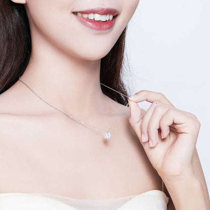 Colier din Argint Shining Zircon