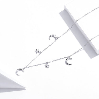 Colier din Argint Starry Moon