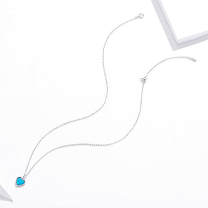 Colier din Argint Sea Heart