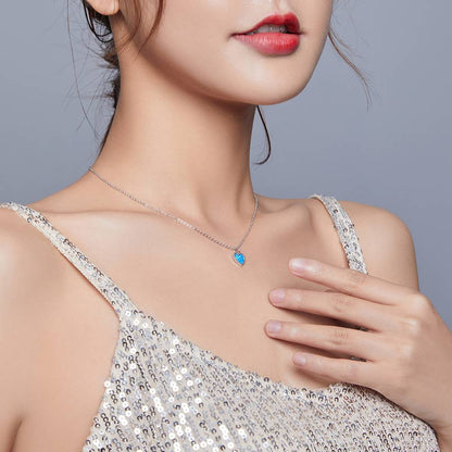 Colier din Argint Sea Heart