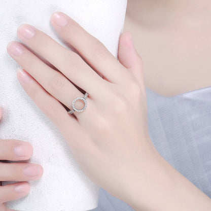 Inel din Argint Halo Ring