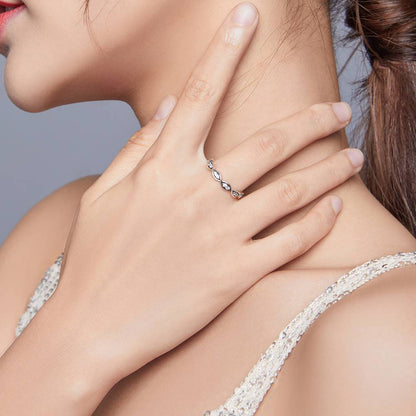 Inel din Argint Simple Lines