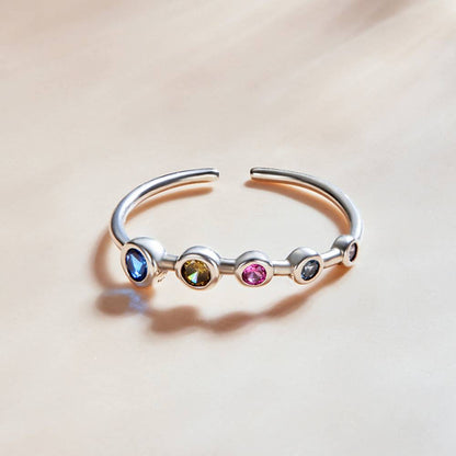 Inel reglabil din Argint Colours All Over