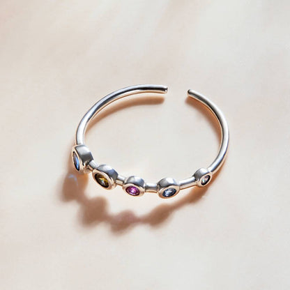 Inel reglabil din Argint Colours All Over