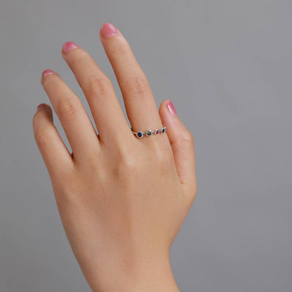 Inel reglabil din Argint Colours All Over