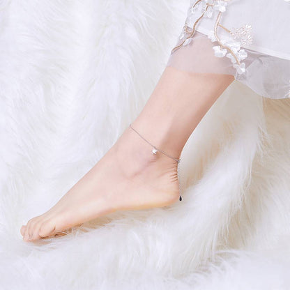 Bratara de picior din Argint Pentagram