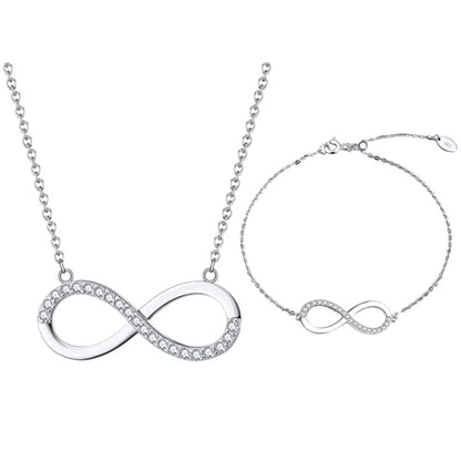Set din Argint Infinity