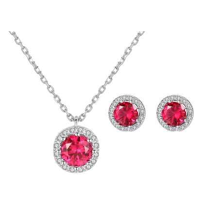 Set din Argint Luminescent Diamonds