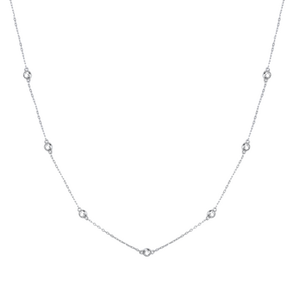 Colier din Argint Tiny Crystals